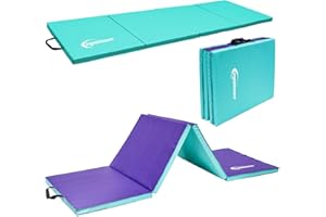 ‎EYEPOWER eyepower 180x60 Klappbare Turnmatte für Zuhause - Gymnastikmatte Dicke 3cm - Weichbodenmatte Klappbar - Turnmatte Kinder Outdoor Sport Matratze Sportmatte Faltbar Fitness Matte Pilates Yogamatte