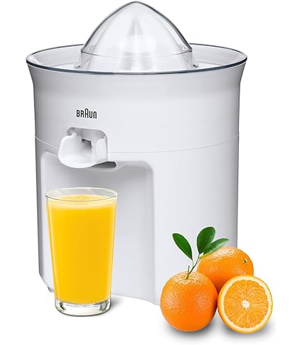 Braun CitrusQuick 3 CJ3050BK Electric Citrus Juicer, DirectServe