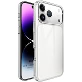 Microsonic Apple iPhone 17 Pro Max Kılıf Non Yellowing Crystal Clear Sararma &Ouml;nleyici Kristal Şeffaf [iPhone 17 Pro Max ile U