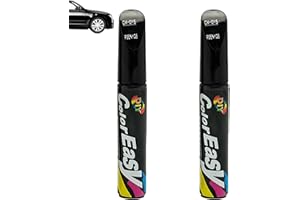 PEWCAY Pennarello Copri Graffi Auto, Riparazione Veloce di Graffi, Penna Ritocco Carrozzeria con 2 Colori (Nero),Accessorio Essenziale per il Mantenimento Perfetto della Tua Auto
