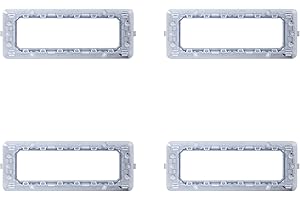 ZOREI 4 pièces Support 6 modules, Compatible avec Bticino Matix