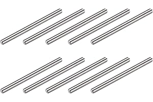 METALLIXITY Tassello Perno (3x40mm) 25Pz, 304 Acciaio Inox Scaffale Supporto Pioli Perno Fissaggio Elementi - per Metallo Dispositivi, Mobili Installazione, Industriale, Fai da Te