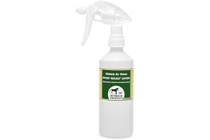 Biteback Products 'Sweet Relief'® Midge Barrier Lotion Spray with Benzyl Benzoate for Effective Insect & Bug Defence- Ideal for Outdoor Horse Protection & Skin Support Essential Biteback Product-500ml