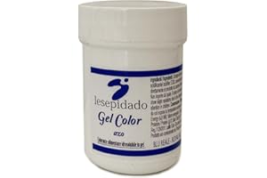 LESEPIDADO SRL Gel Color Alimentare 30gr Royal Blu Lesepidado. Molto concentrato. Ideale per prodotti a base acqua, per colorare panna, crema al burro, glassa, pasta di zucchero, impasti