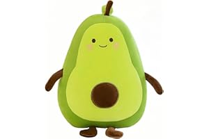 FSRONGXI - Juego de 2 piezas de Avocado Plushie, Avocado Plush Pillow Toy Gifts, cute Soft Fruit Stuffed Cushion Christmas Birthday Valentine's Gift 40 cm