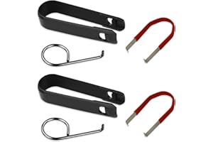 SZCXDKJ Lot de 6 outils de retrait de cache-boulons de roue - Outil de retrait de cache-écrous et écrous pour voiture