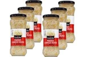 CHAO'AN Lot 6x Pousses de haricot mungo - Bocal 330g