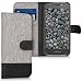 Produktbild kwmobile Motorola Moto E5 Play Hülle - Kunstleder Wallet Case für Motorola Moto E5 Play mit Kartenfächern und Stand