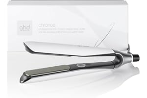 ghd Chronos, Piastra Capelli Professionale con Lamelle in Ceramica, Finish Ultra-Gloss, Tecnologia HD Predittiva per uno Styling Veloce, Piega Morbida e Lucente Senza Danni da Calore Estremo