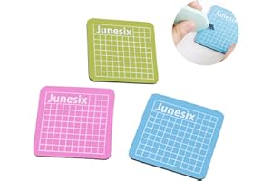 WVRLY 3 piezas mini alfombrillas de corte de plástico tapete de papel de corte, tapete de corte artesanal para manualidades, proyectos de costura de tela de acolchado, 3 piezas