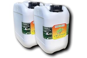 Solubile Olio di Neem, Neem Italia, idrosolubile, solubile in acqua 10 Litri (2x5Lt) - piante, ambienti, giordino, animali