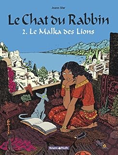 jaquette livre Le Chat du Rabbin, tome 2 : Le Malka des Lions