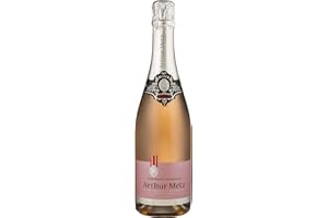Arthur Metz - Crémant d'Alsace Brut Rosé, Méthode traditionnelle, vieilli sur lattes (1 x 0,75L)