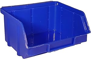 S&S-SHOP 20 cajas apilables – azul – Tamaño 1 (102 x 96 x 52 mm) – apilables/caja de visualización/caja de almacenamiento/caja de almacenamiento