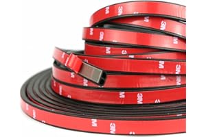 WDragon 8M Car Weather Stripping,Self Adhesive Auto Truck Door Rubber Seal Strip Decorate Weatherstrip For Window Door Engine Cover