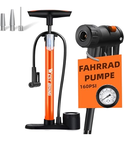 Kabellose Elektrische Luftpumpe – Digitales Manometer (150 PSI), Für Auto, Fahrrad, Ball, Mit LED-Leuchte