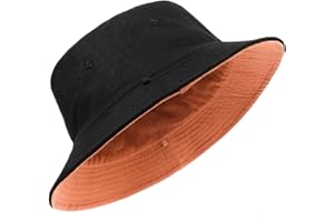 Zylioo Bobs Seau Chapeaux XXL Grosses Têtes Réversible Pêche Randonnée Chapeau Solaire en Plein Air Marche Chapeau pour Hommes Femmes