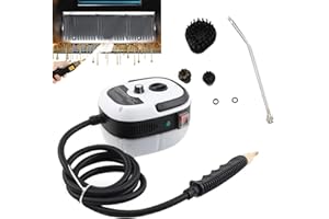 ‎ECUTEE ECUTEE Dampfreiniger Handgerät Hochdruckdampf Steam Cleaner, 229°F/105°C Hochtemperatur Dampf für Alles Reinigung, Haushalt Küche Bad Boden Wänden Teppich Möbel Auto Dampfreiniger, 3bar 2500W 1000ML