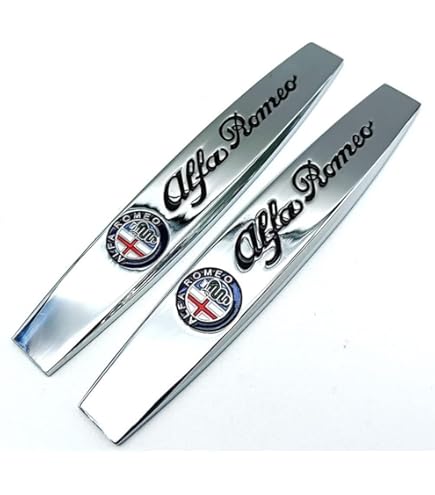 Assetto Corsa Stemma Alfa Romeo Con Scritta 2 STEMMA FREGIO LOGO ALFA ROMEO 147 159 GIULIETTA MITO ECC BADGE SPORTIVA QV Giulietta Alfa Romeo Bufanda Final Champions