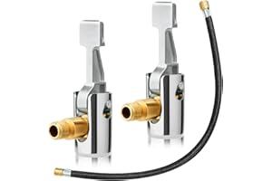 Mellbree Multifunktionales Ventil-Adapter Set – Kompatibel mit Bosch EasyPump, passend für Autoreifen, Fahrräder und Bälle (3 Set)