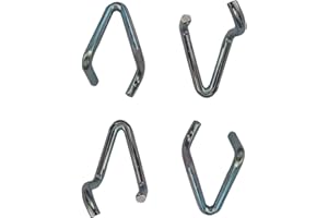 Sämann® Ersatzhaken verzinkt für Laufgitter 4 Stück kompatibel mit Sämann Laufstall, Geuther Laufstall, Höhenversteller, Bodenträger Haken