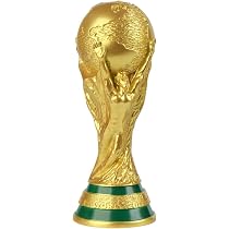 Trophée Ballon D'Or Coupe Du Monde Football - Réplique 15cm Personnalisable - Cadeau Collectionneur