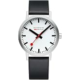 Mondaine Erkek Analog Kuvars Saat Deri Kayışlı A660.30360.16SBBV, Siyah, Kayış