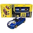 Cool Chic Auto CCA 1:42 Scale Mustang GT 2018 Modified Cars Model Assemble Toy Kits (Blue)