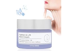 MAFHVV 50ML Tighten and Lift Neck Cream,Neck Firming Cream,Tightening and Repair Decolletage Cream,Advanced Neck Firming Cream - Best For Tightening Sagging Skin,Wrinkles Improving Neck