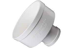 ANJINGUANG Rohrkupplung, 110 mm bis 75 mm Durchmesser, Kunststoff, rund, für Abluftventilator, Badezimmer, Küche, Haushalt