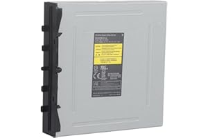 ASHATA Lecteur intégré, Lecteur Portable en Alliage d'aluminium, kit de Remplacement de Console de Jeu vidéo, Compatible avec la Console de Jeu Xbox One X DG-6M5S