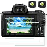 M50 II Film de Protection d'Ecran pour Canon EOS M50 Mark II Appareil Photo et Housse de Sabot, ULBTER Protecteur Verre Tremp