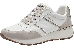 Tamaris Damen Low Top Sneaker 1-23740-43 142 Frauen Schuhe M2373241 Weiß/Ivory