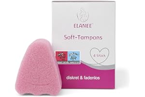 ELANEE Lot de 4 tampons doux sans fil (742-V3)