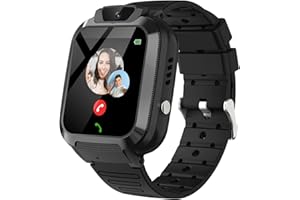 Fenamor MiracDan 4G Montre Connectée Enfant GPS, Montre Telephone avec Sim, Appels vidéo SOS, Montre GPS Enfant étanche, Cadeaux Montre Connectée Enfant avec Carte Sim garçons Filles de 4 à 15 Ans