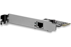 StarTech.com Carte réseau PCIe à 1 port Gigabit Ethernet - Adaptateur PCI Express vers RJ45 - 10/100/1000 Mbps (ST1000SPEX2)