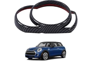 OTUFAN Cruscotto Pannello Telaio Trim Accessori Interni Auto in Fibra Di Carbonio Stile Facelift Aggiornamento Sostituzione per Mini Cooper Hatchback F54 F55 F56 F57 2014-2023