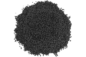 AQUAONE Ghiaia di quarzo 25 kg naturali neri 1 – 2 mm Fondo base Acquario Ghiaia sabbia