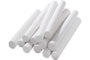 ‎FRANKEN FRANKEN Tafelkreide, 7 x 70 mm, Kartonschachtel mit 12 Stück, weiß, ZKR09SB