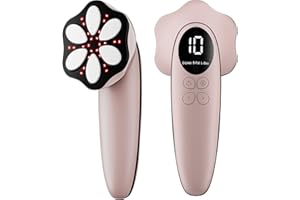 Depsoul Cellulite Massager, Upgraded 6 Heads Body Sculpting Machine 3 in 1 Cordless Electric Handle Massager for Belly, Waist, Arm, Leg and Buttock Massage