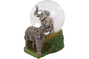 PIA International Glitzerkugel Elefant Schneekugel Tier Tiere Schneekugeln Elefanten