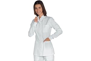 Isacco 002800 Portofino Casacca, Taglia S, Bianco