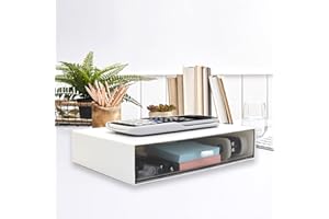 Yepper Desktop Organizer-Stackable Organizer Drawers, Desktop Drawer Organizer, Plastic Drawers Organizer Perfect for Collection Small Item/Cosmetic Office Organization - 1 Drawers (White)