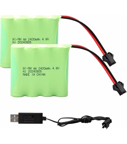 Batterie Réceptrice NiMh Reely 4.8V 4200mAh – 4 Cellules Sub-C – Pour Modélisme