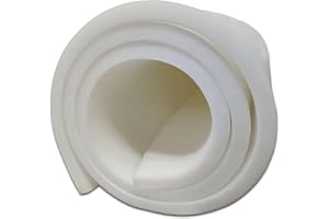 PANINI TESSUTI Recortes de Goma Espuma en Poliuretano Color Blanco para Rellenar Almohadas