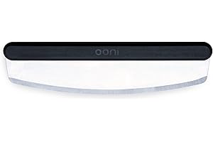 Ooni - Cuchillo para pizza (hoja de acero inoxidable, 35 cm)