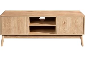 Rebecca Mobili Mobile Tv, Credenza Bassa Soggiorno, Marrone, Mdf, Con Foro Passacavi, Salotto Ingresso - Misure HxLxP: 48 x 120 x 39,5 cm - Art. RE6715