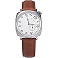 Baltany 1921 Sub-Second Homage Watch Seagull ST1701 Stainless Steel Salmon Color Square Case Men Wristwatch