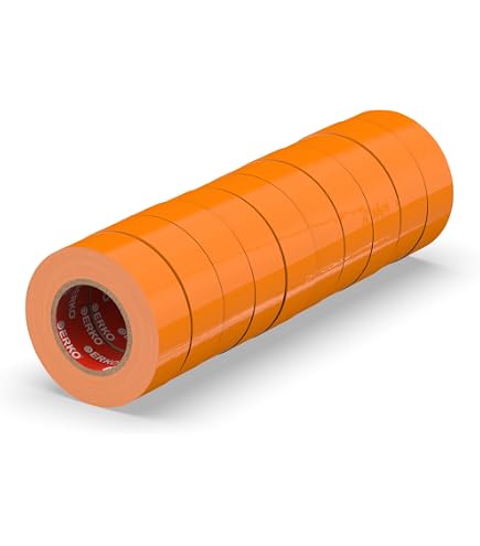 Nastro Isolante PVC Elettrico 19Mm X 20M Marrone X 1