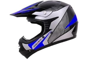 Zorax Blue XL (55-56cm) ZOR-X19 KIDS Children MOTOCROSS HELMET Dirt Bike Motorbike Motorcycle Helmet ECE 2206